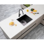 Aqu Gun Metal Handmade Kitchen Sink 510*450*230 Aqu Gun Metal Handmade Kitchen Sink 510*450*230